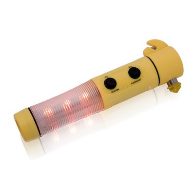 Torche de secours 1 LED coupe-ceinture marteau de scurit