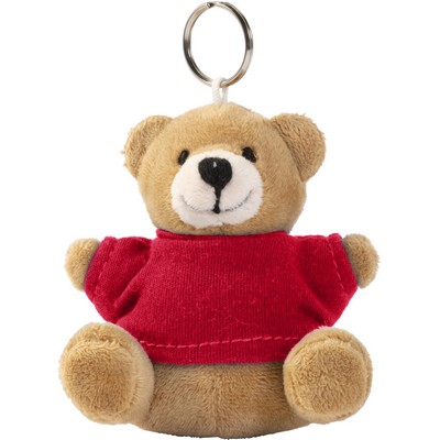 Porte-cls ours en peluche