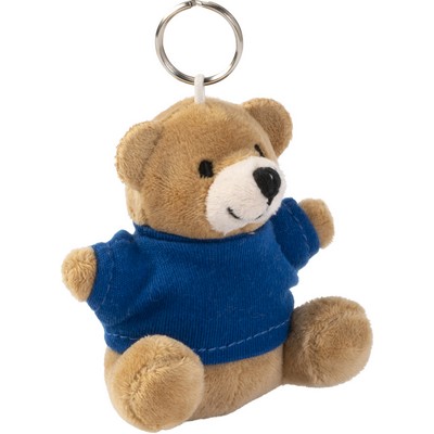 Porte-cls ours en peluche