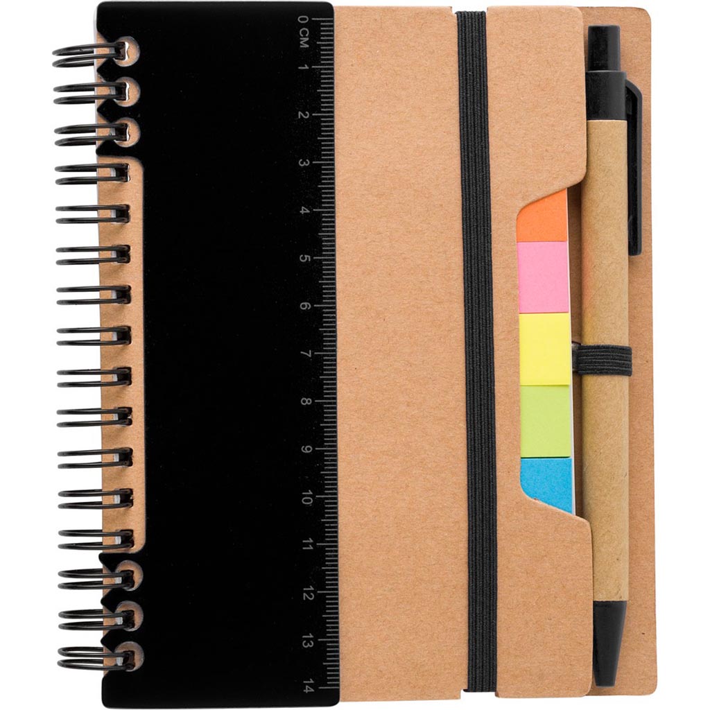 Marque-pages carnet notes autocollantes stylo bille