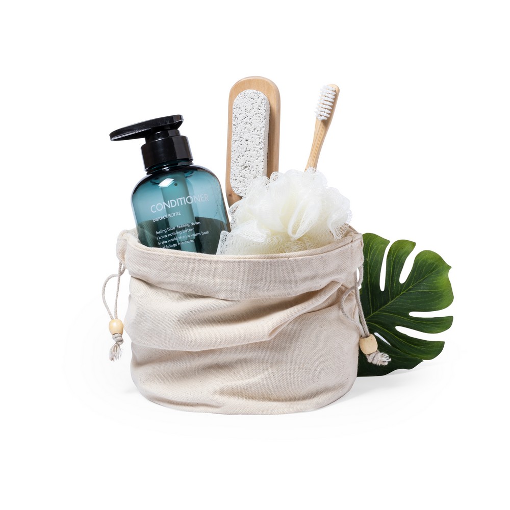 Trousse de toilette en coton