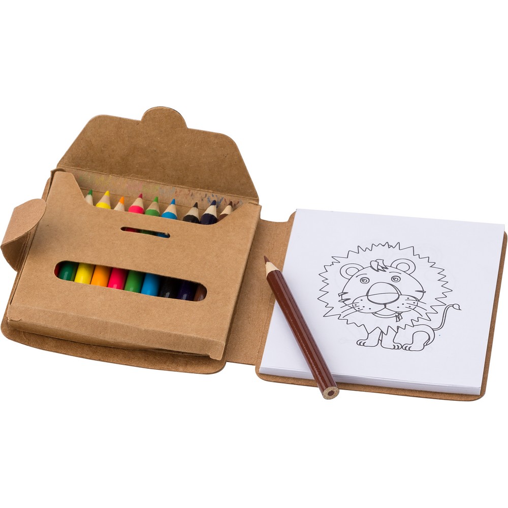 Set de coloriage crayons de couleur