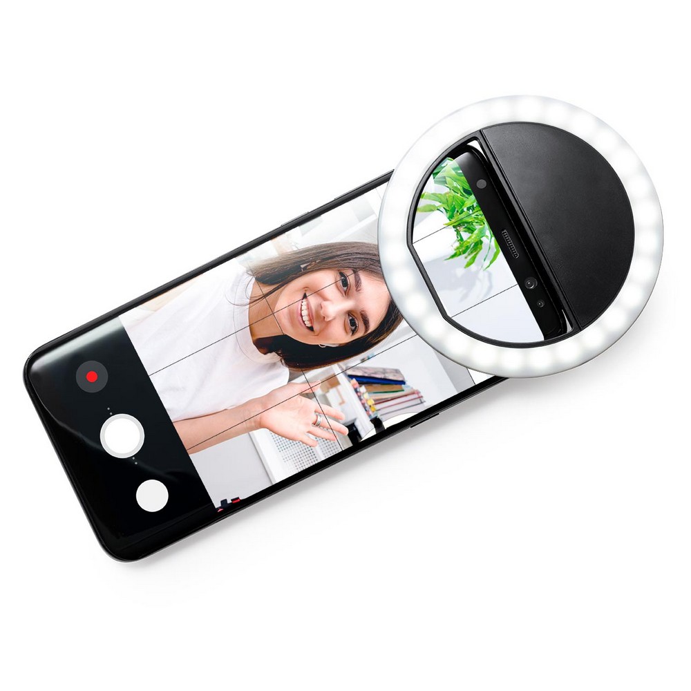 Anneau lumineux  LED pour tlphone clairage selfie