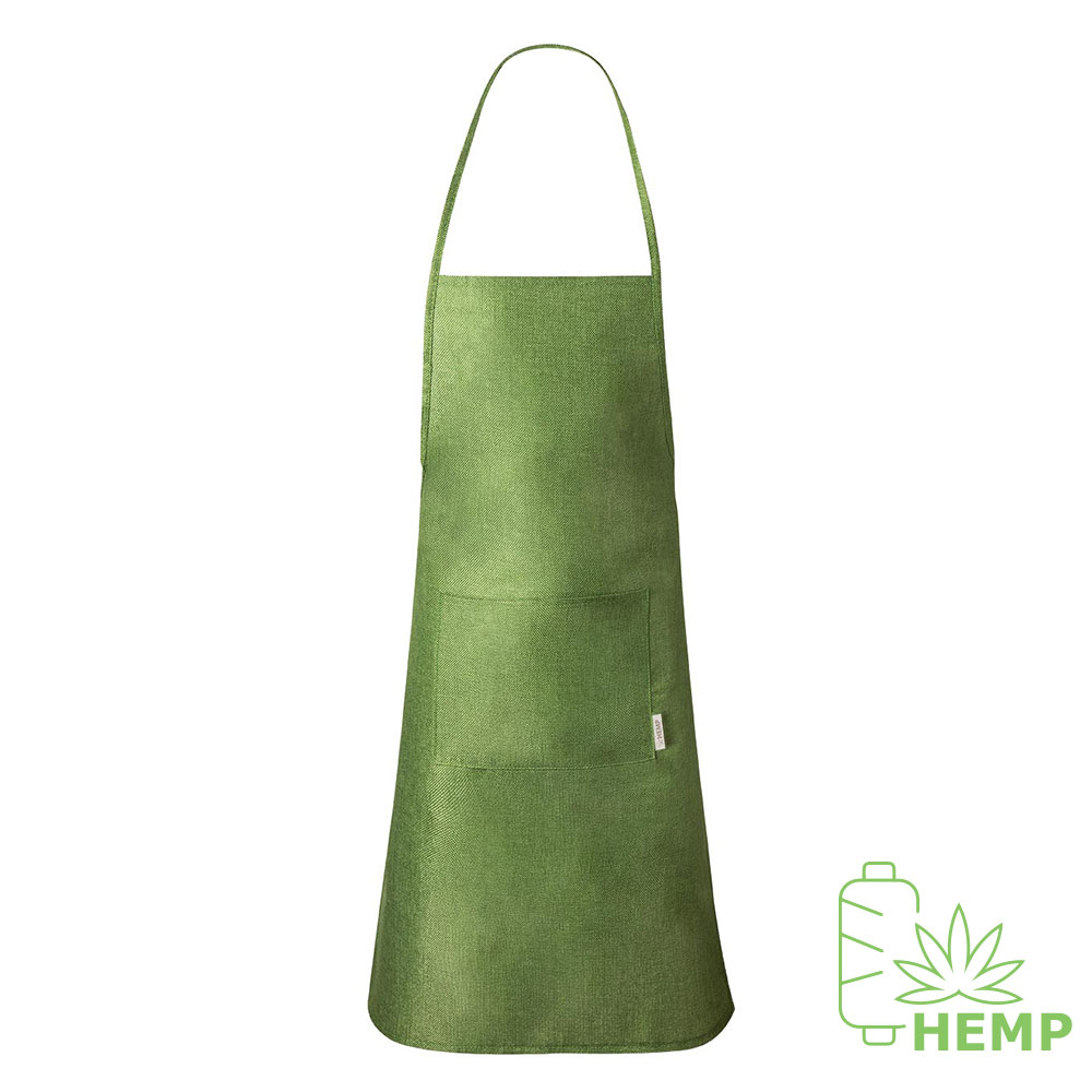 Tablier de cuisine en tissu de chanvre