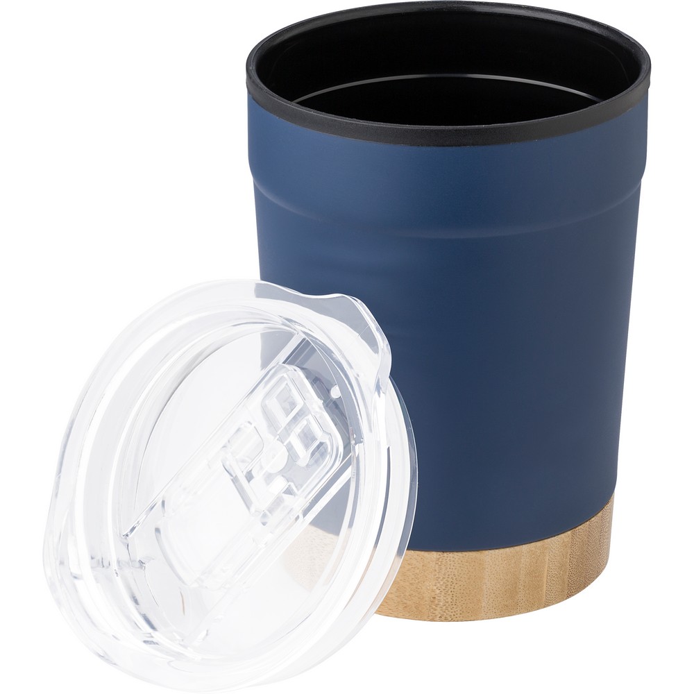 Mug isotherme 300 ml avec dtail bambou