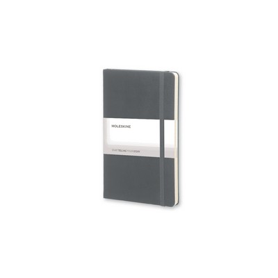 Carnet Moleskine 13 x 21 cm , gris en papier, carton, PP Photo 1 clients/infiniprinting/ax/photos_BD/AX4954-P1-Carnet-Moleskine-13-x-21-cm--personnalise-gris.jpg