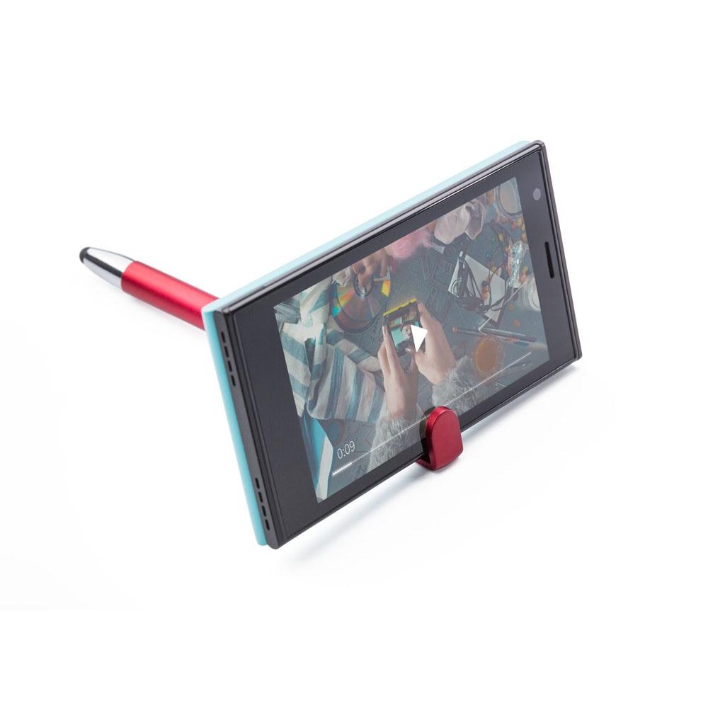 Stylo bille stylet tactile  support pour smartphone