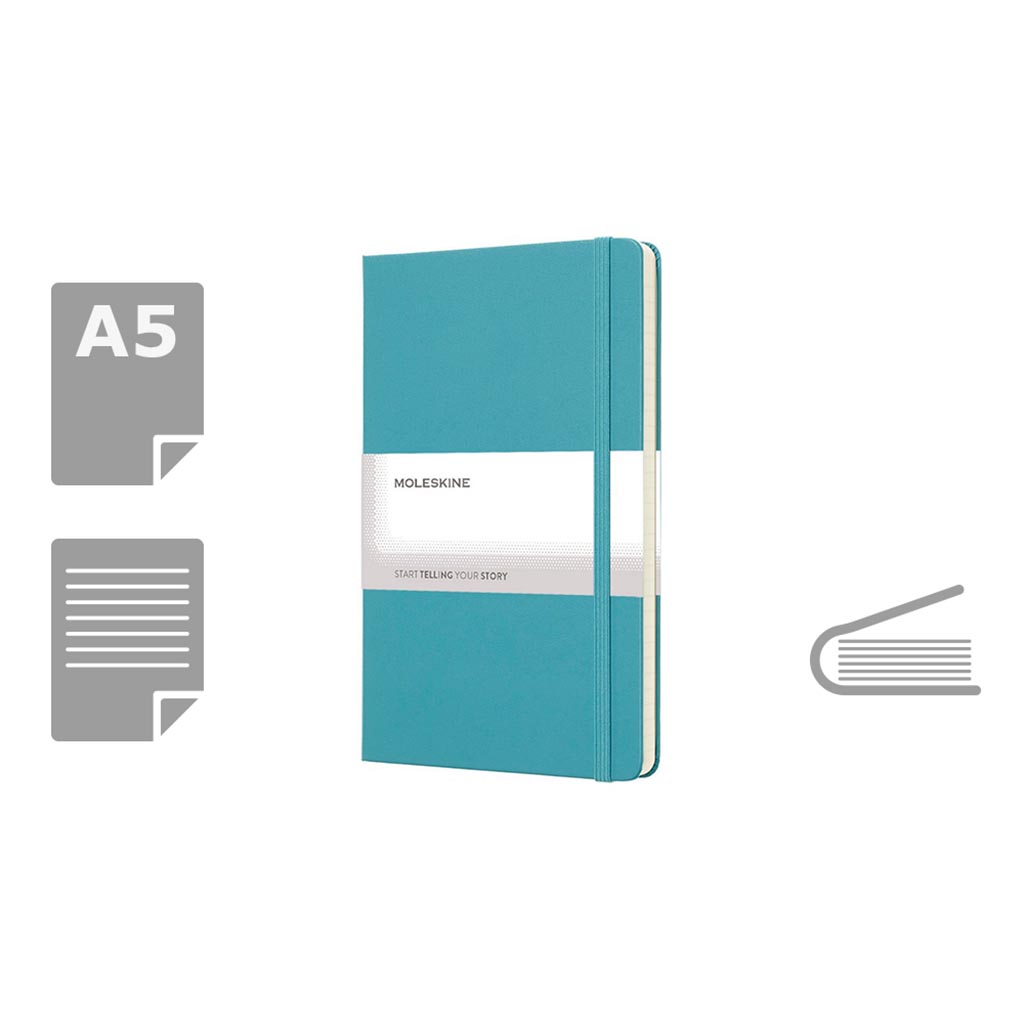 Carnet Moleskine 13 x 21 cm 