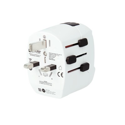 Adaptateur de voyage universel compact chargeur SKROSS PRO Light USB