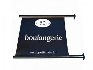 enseigne bache facade restaurant personnaliser