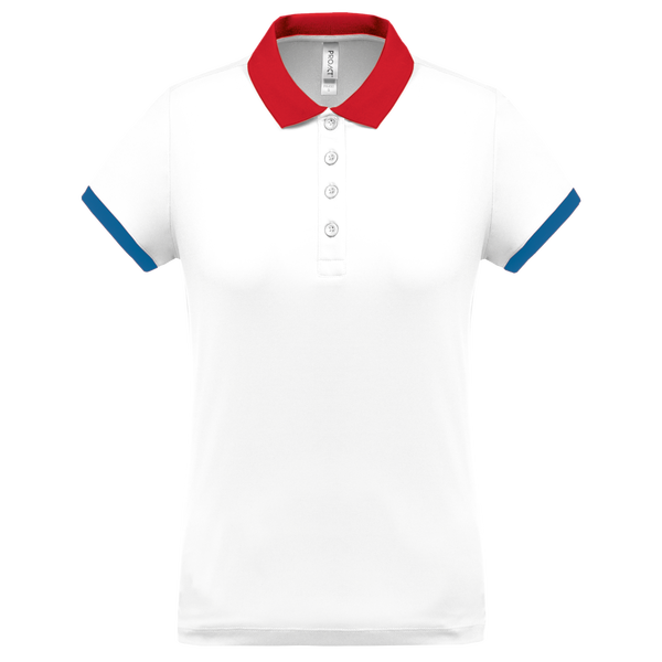 White / Red / Sporty Royal Blue