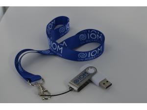 Tour du cou avec cl usb personnaliss