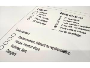 B�che Premium personnalis� avec fourreau pour Secours Alpin Suisse � Villeneuve