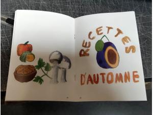 Borchure Piqu�e agraf�e impression couleurs sur toutes les pages pour Ecole des Franchises � Gen�ve
