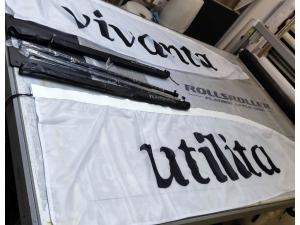 Oriflammes plume 2.4m pour Utilita Management GmbH � Lausanne