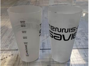 Gobelet r�utilisable nettoyable impression couleurs (quadri) pour Tennis Club de Savi�se � sion
