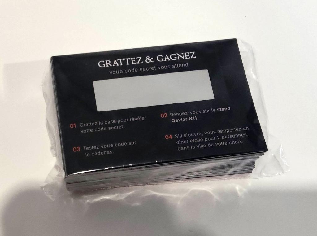 Carte Encre � gratter Sp�ciale - Sept 2026
