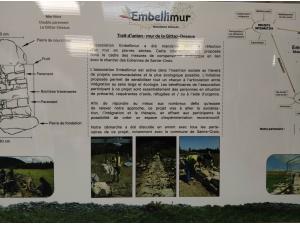 PVC Alv�olaire 3mm avec lamination anti graffiti pour Embellimur � Yverdon-les-Bains