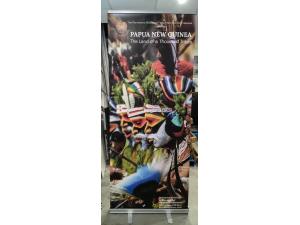 Roll-up Alu Premium 85cm impression couleur sur bache fronlit 500g pour PNG Permanent Representative to the United Nations � Geneva