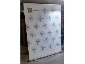 Roll-up Alu 150 cm imprim� quadri couleurs � Gen�ve