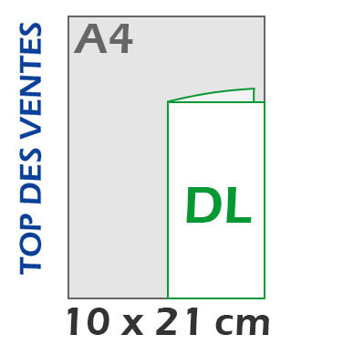 DL Vertical 10x21 cm

