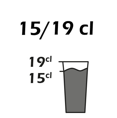 Capacit : 15/19cl (Vin)