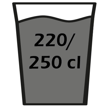 Capacit : Le Seau 220/250cl