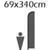 Format :  69x340 cm