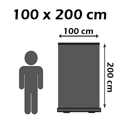 Format : 100 x 200 cm