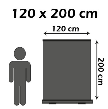 Format : 120 x 200 cm