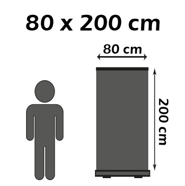 Format : 80 x 200 cm