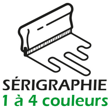 Srigraphie 1  4 couleurs : (Maximum 100x100 mm)