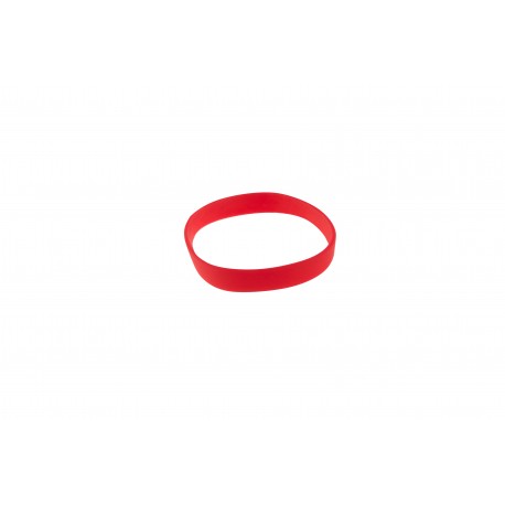 Bracelet silicone Rouge  (lot de 100 ex)