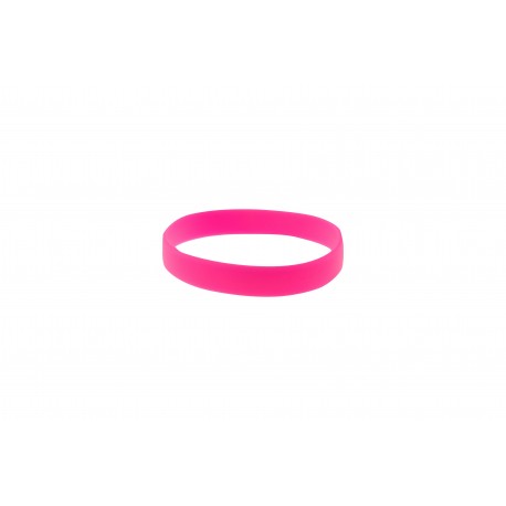 Bracelet silicone Rose  (lot de 100 ex)